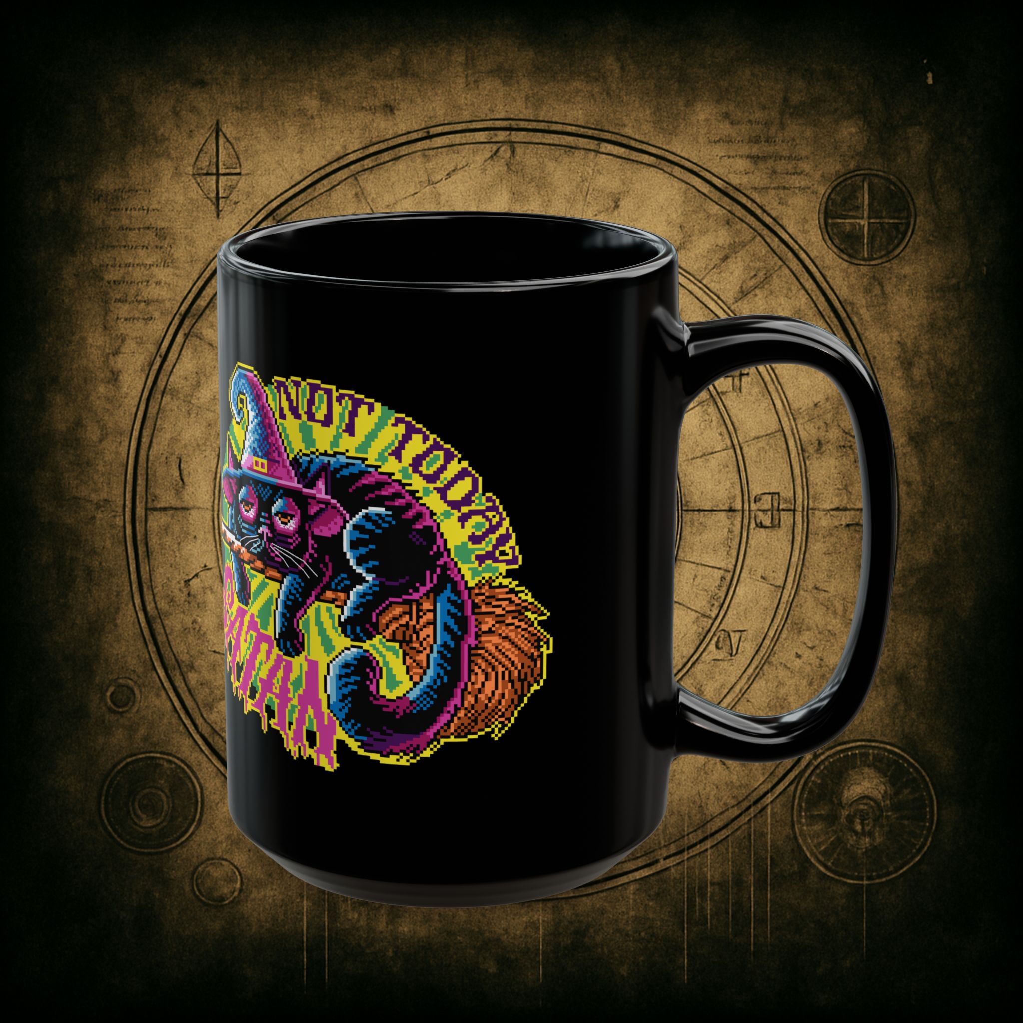 Not Today Satan Cat Ceramic Mu - Image 7