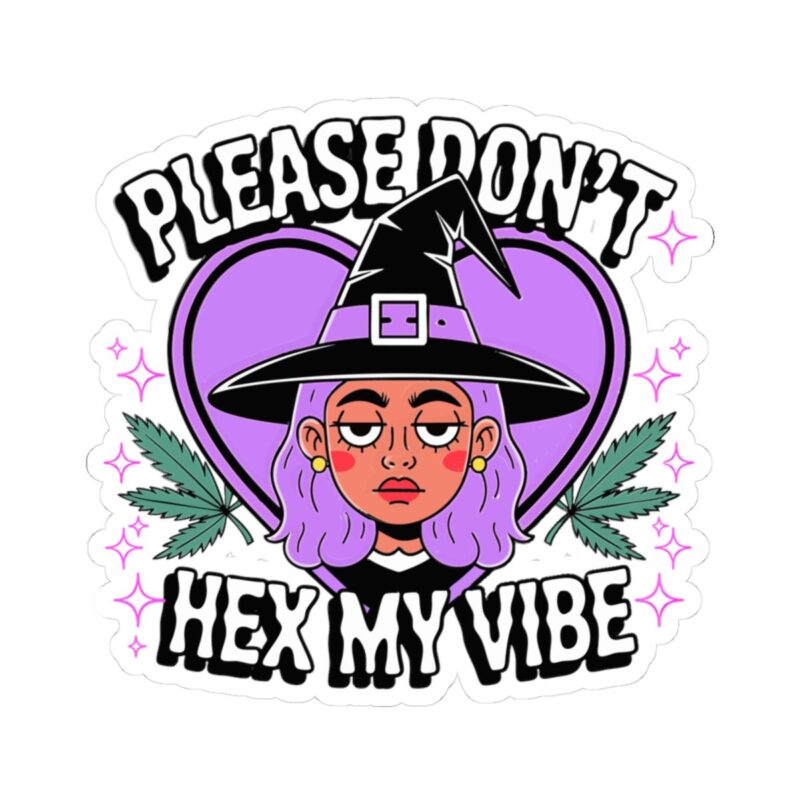 Don’t Hex My Vibe Kiss-Cut Sticker - Image 22