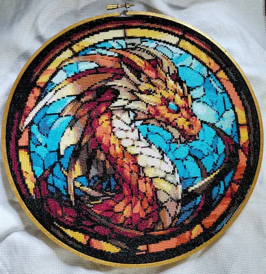 Stained Glass Dragon 