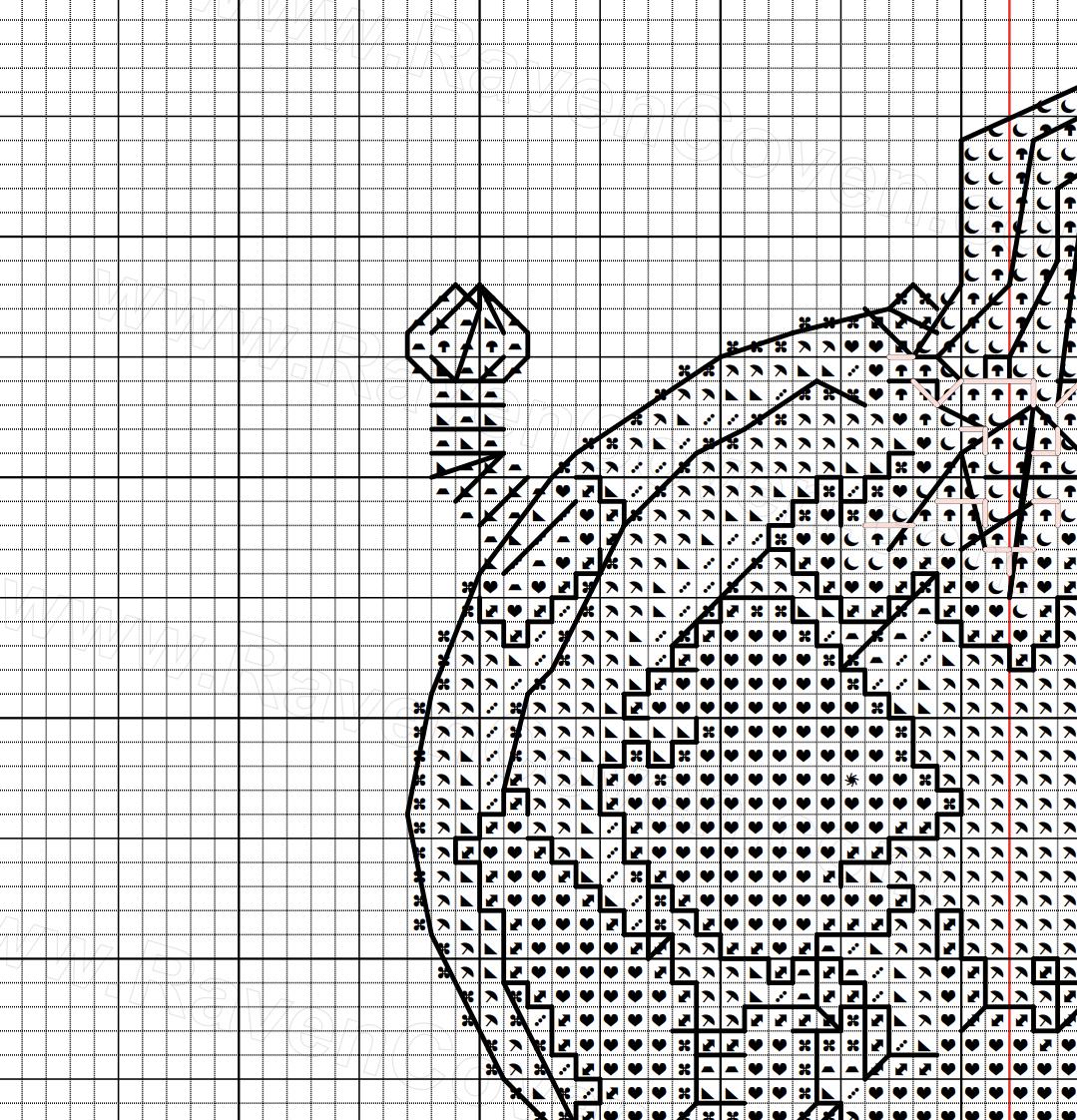 Zombkin Cross Stitch Pattern - Image 5