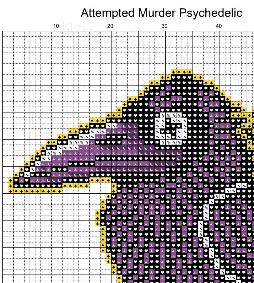 Attempted Murder Cross Stitch Pattern - Image 9