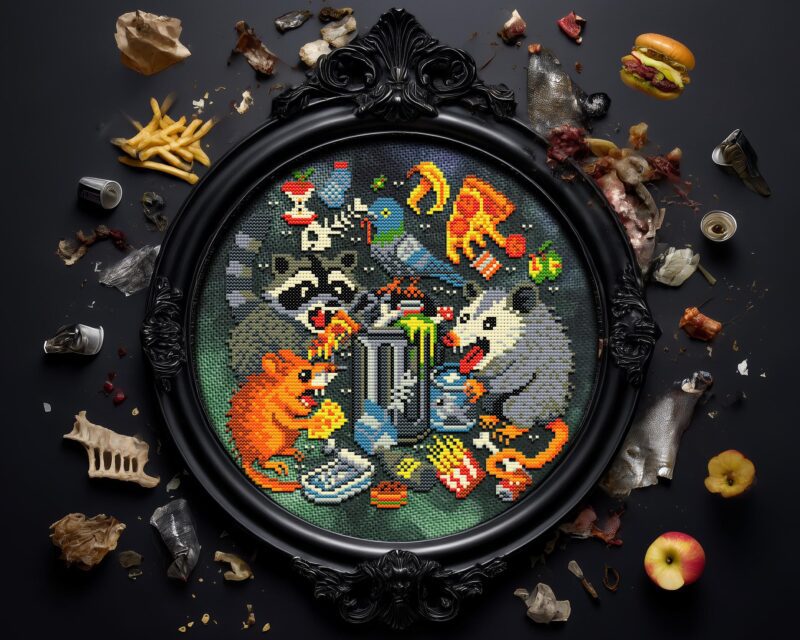Scavengers Cross Stitch Pattern - Image 4