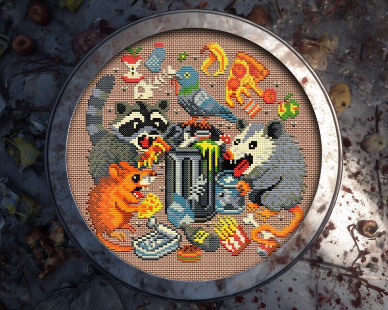 Scavengers Cross Stitch Pattern - Image 8
