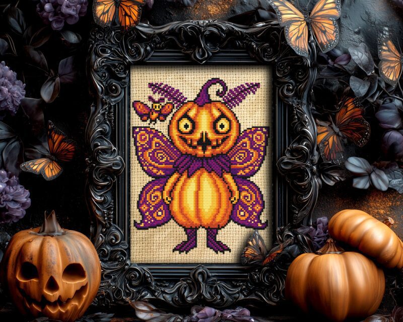 Mothicia Cross Stitch Pattern