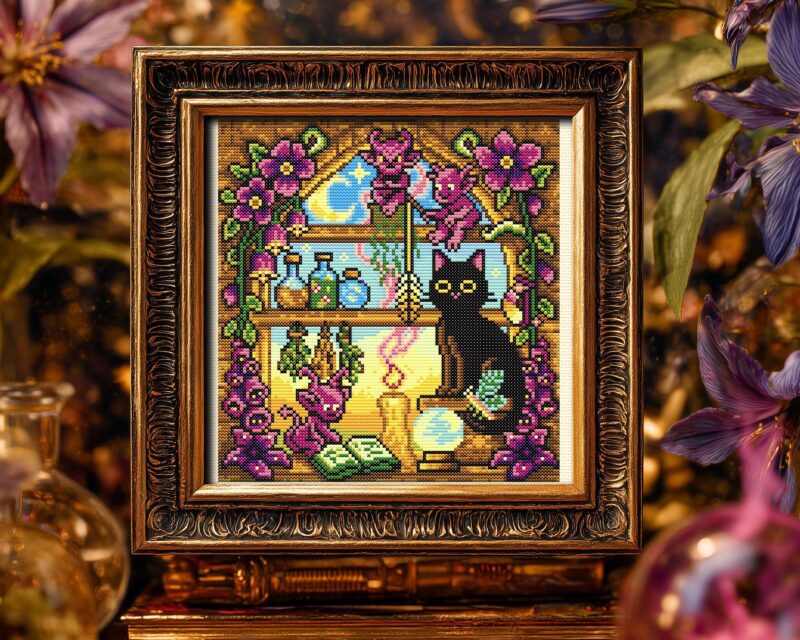 Witch's Window Cross Stitch Pattern - Image 2