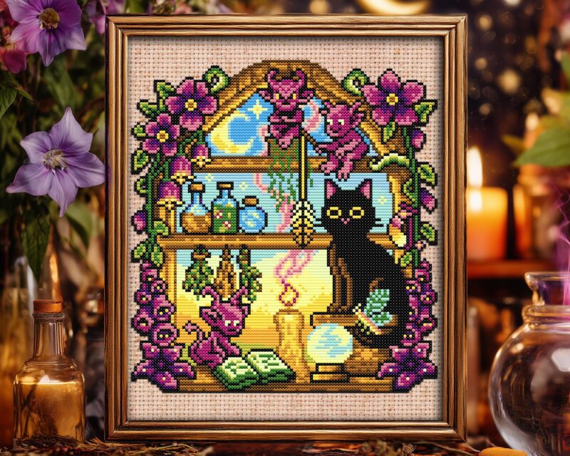 Witch's Window Cross Stitch Pattern - Image 6