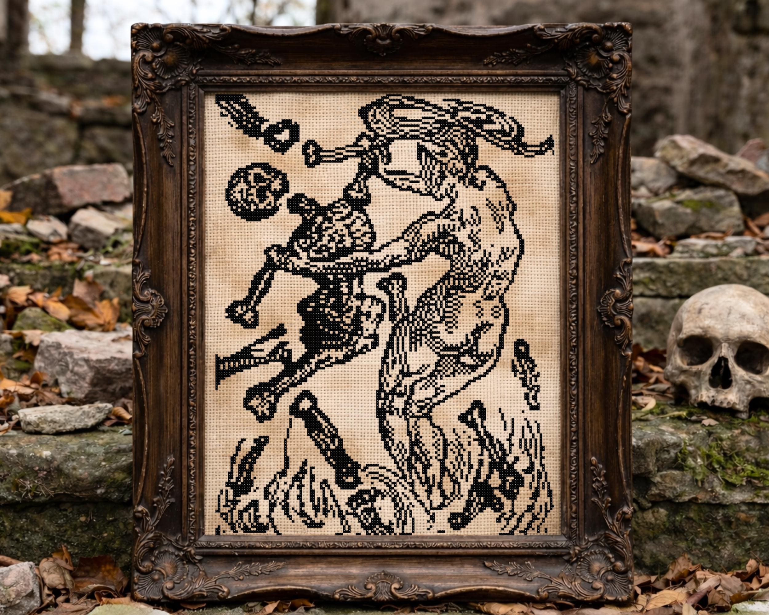 Dance of Death Cross Stitch Pattern Pt 7